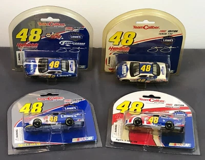 4 TEAM CALIBER Pit Stop 1:64 Diecast #48 LOWE'S HENDRICK JIMMIE JOHNSON 2002/03 - Image 1 of 4