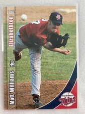 2006 GRANDSTAND Minor League Baseball Card-MATT WILLIAMS, Elizabethton Twins