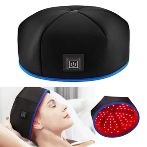 US 1PC 650/850nm Infrared Red Light Therapy Hat Hair Regrowth Anti-Hair Loss Cap - Picture 1 of 14