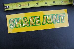 ADESIVO Shake Junt Luci Verdi Gialle OG Josh Beagle Z34A Skateboard Vintage