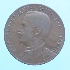 ITALIENISCHE SOMALIA VITTORIO EMANUELE III 2 BESE 1913 ROM MÜNZEN KUPFER COPPER COIN - Bild 1 von 2