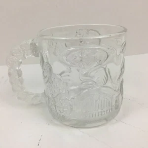 McDonalds Batman Forever Clear Coffee Cup Collector Series Two Face - Picture 1 of 8