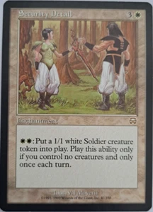 Security Detail - Mercadian Masques - MTG - Picture 1 of 4