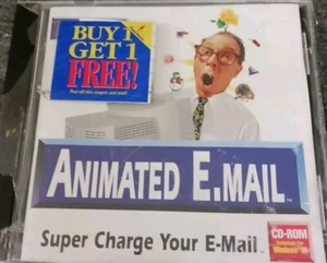 Animated E-mail Vintage Expert Software 1997 CD Windows 95 + New Sealed - Picture 1 of 2