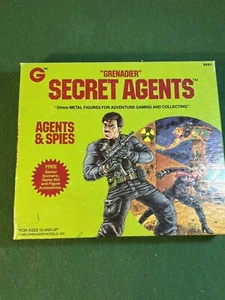 Grenadier Secret Agents 3001 Agents And Spies No Agent W/shotgun. Part Painted. - Picture 1 of 5