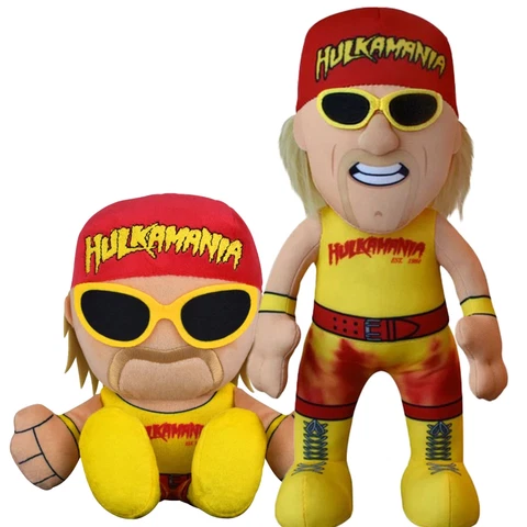 Bleacher Creatures WWE Hulk Hogan Bundle: 10" Plush Figure & Kuricha Plushies Cover