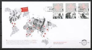 NEDERLAND ONBESCHREVEN FDC E-752 - NEDERLAND RODE KRUIS 2017 - Picture 1 of 1
