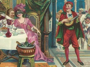 Liebig Company Fleisch Extract--JOHANN STRAUSS SERIES-Set of 6 Trade Cards - Picture 1 of 12