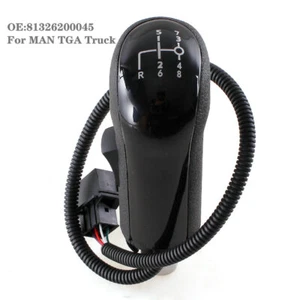 Perilla de cambio de marchas eléctrica 4 pines M14x1.5 8 velocidades + R para camión MAN TGA 81326200045  - Imagen 1 de 7