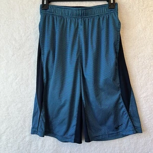 NIKE Shorts Boys XL Blue Dri-Fit Activewear Athletic Basketball Workout Gym - Picture 1 of 24