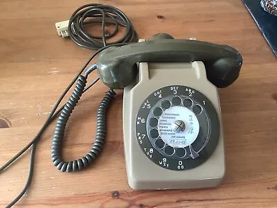 Téléphone PTT Vintage Socotel S63 à Cadran, 12.11.1981 • 35€