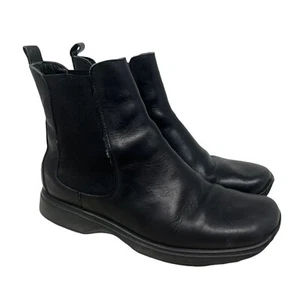 Coach Womens Black Chelsea Boots Size 37 6.5 - Picture 1 of 7