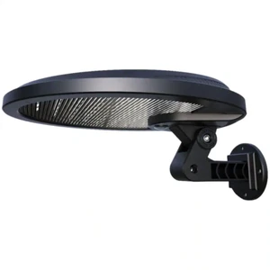 Motion Activated Security Light Outdoor Flood Lamp Solar Powered Black Dusk Dawn - Picture 1 of 12