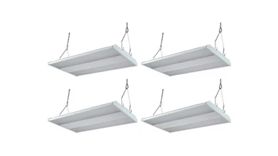 4Pack 2FT 165W High Bay Light LED, Dimmable 0-10V, 22,275Lm, 120-277v AC, 400... - Image 1 of 4
