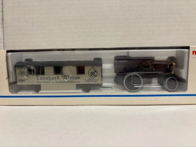 Märklin Oldtimer Lokomobile + Bauwagen Leonhard Weiss 1883 - Bild 1 von 1