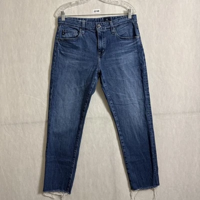 AG Adriano Goldschmied Women's 29R Blue The Ex-Boyfriend Slouchy Slim Jean - Image 1 of 4