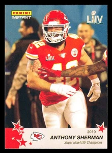 2019 Panini Instant NFL Super Bowl LIV Champions #4 Anthony Sherman Chiefs - Bild 1 von 2