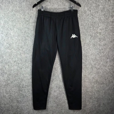 Kappa Pants Mens Large Black Stretch Waist Pockets Casual Sweat 13649 - image 1 of 4