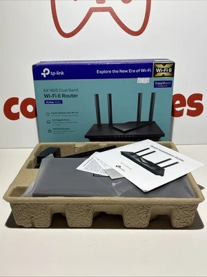TP-Link AX1800 Works with Alexa Dual Band Gigabit Router - Black - Image 1 of 4