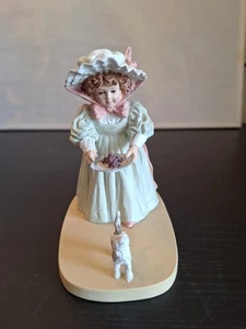 1989 "KITTY'S LUNCH" #H1355, The Heirloom Tradition, Maud Humphrey Bogart W/ Box - Picture 1 of 10