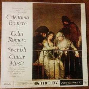 LP CELEDONIO ROMERO & C Spanish Guitar Music M6502 Contemporary US - Foto 1 di 1