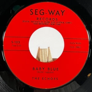 THE ECHOES 45 BABY BLUE / BOOMERANG—NM - Picture 1 of 6
