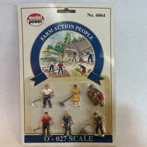 Model Power - Farm Action People # 6064 - O/O27 Scale - NIP - Picture 1 of 1