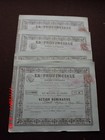 1882 15 ACTIONS NOMINATIVES LA PROVINCIALE  COMPAGNIE D ASSURANCE CONTRE L INCEN