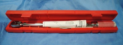 Snap-on Click-Type 1/2" Torque Wrench 50-250 Ft Lb QC3R250 **MINT** - Image 1 of 4