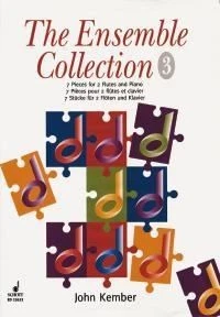 Ensemble Collection 3 John Kember Book [Softcover] 2 Flutes and Piano Schott Mus - Image 1 of 3