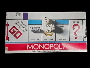 Vintage 1975 #9 Monopoly Game Sealed - Picture 1 of 5
