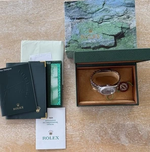 “Rare” Unworn Rolex Datejust 16234 36mm Silver Roman Dial Fluted Complete Set - Picture 1 of 12