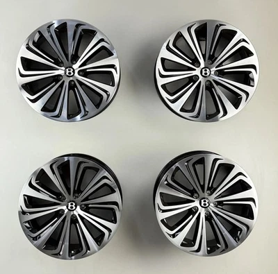 Bentley 22 Zoll Bentayga Felge 3W0601025S 10x22 mit 285/40R22 Pirelli Scorpion B - Bild 1 von 4