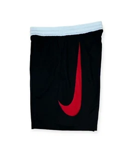 Nike HBR Basketball Shorts Mens LARGE Black Elastic Drawcord Waist Lightweight - Picture 1 of 6