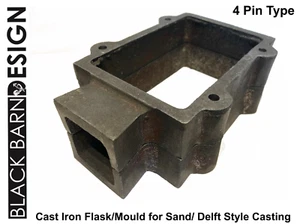 Traditional Sand Casting Flask / Mould - For all types of casting sand - 4 Pins - Picture 1 of 4