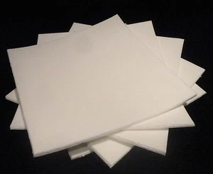 KAOWOOL THERMAL INSULATION PAPER 700 GRADE 12" x 12" x 1/4" THICK No.: 353 - Picture 1 of 8