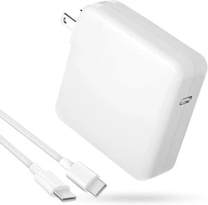 OEM 96W USB-C POWER ADAPTER+CABLE - MacBook Pro 15" A1707,A1990, 16" A2141 2018 - Picture 1 of 4