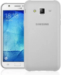 Cover per Samsung J5 J500 – Custodia in silicone TPU bianco trasparente morbido - Foto 1 di 2