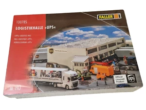 Faller UPS Logistics Hall H0 Scale - 130785 - Railway - New and Sealed - Picture 1 of 6