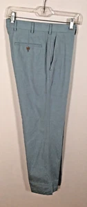 Brooks Brothers Pants Men 35 X 29 FITZGERALD 1818 Muted Blue Preppy Old Money - Picture 1 of 12