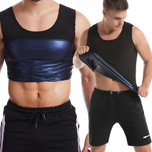 Gynecomastia Compress Tank Top,Men Slimming Body Shaper Vest Activewear Shirts - Picture 1 of 25