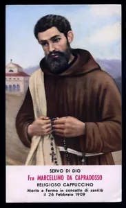 santino - holy card S.D.MARCELLINO DA CAPRADOSSO - Bild 1 von 1