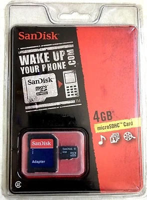SanDisk Ultra 4 GB MicroSDHC Card - OEM - (SDSDQY-004G) - Image 1 of 2