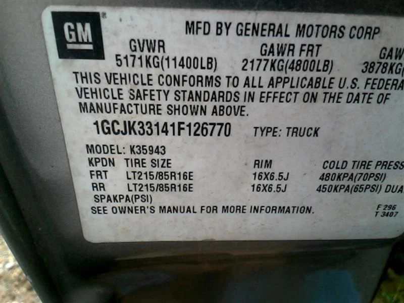 Espejo retrovisor lateral del conductor manual cámper para camioneta Sierra 1500 99-07 1027836 Foto 1 de 4