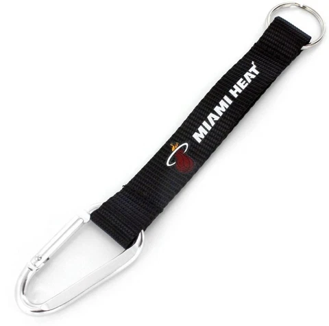 Miami Heat 8” NBA Carabiner Lanyard Team Keychain Cover