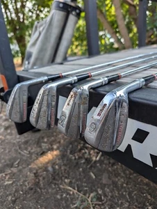 Vintage RH Wilson Betty Hicks Irons Set 3,5,7 & 9 - Picture 1 of 4