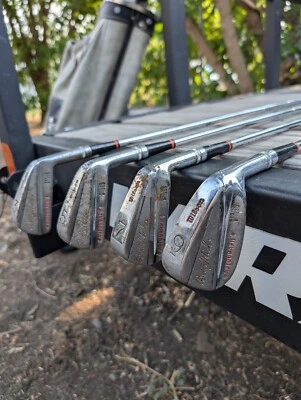 Vintage RH Wilson Betty Hicks Irons Set 3,5,7 & 9 - Image 1 of 4