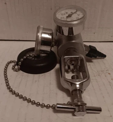 REGULADOR DE OXÍGENO MÉDICO USADO VERIFLO Modelo 19900123 / 532599 Hecho en EE. UU. Foto 1 de 4