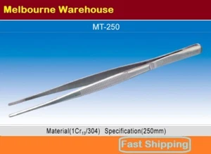Vetus Professional Surgical Medical Tweezers Stainless Steel Round Tip MT-250 AU - Picture 1 of 7