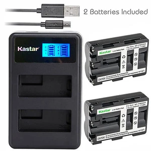 Kastar NP-FM500H Battery Charger Sony SLT-A65V SLT-A65VB SLT-A65VK A65VM A65VY - Picture 1 of 18